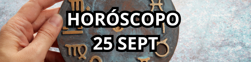 horoscopo 25 septiembre 2024