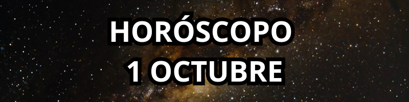 horoscopo diario 1 octubre